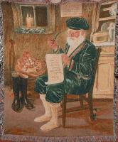 STOPS IN IRELAND SANTA THROW